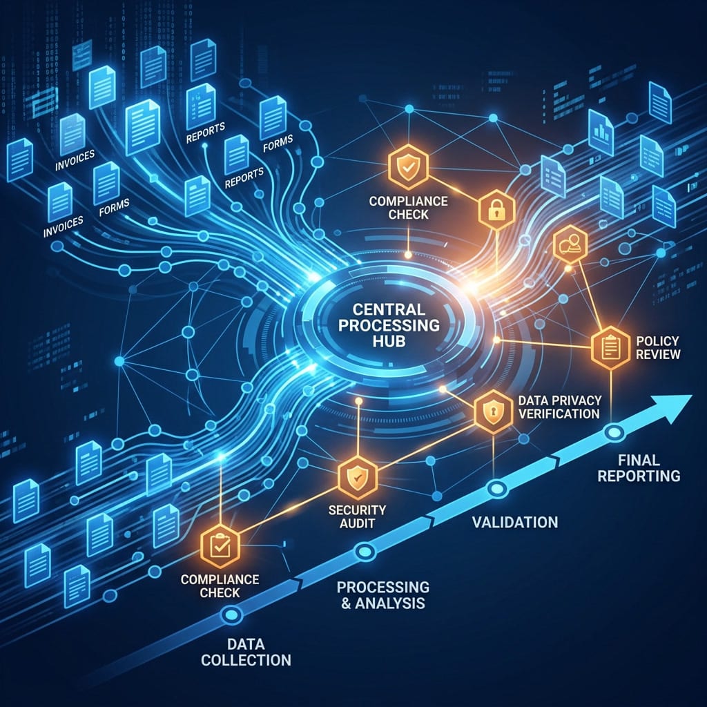 Fawtara, Omans Rahmenwerk für elektronische Rechnungsstellung, ist seit August 2026 schrittweise in Kraft getreten. Phase 1 deckt die Top-100-Steuerzahler ab, während Phasen 2 und 3 alle großen sowie kleinen Unternehmen bis August 2027 einbeziehen werden. Die technischen Anforderungen sind streng, und Verzögerer könnten auf Engpässe bei akkreditierten Dienstleistern stoßen.