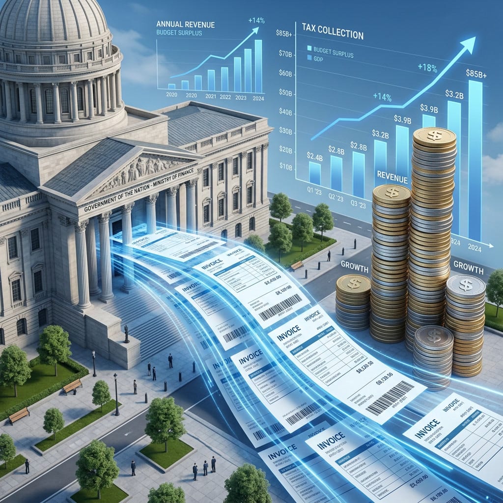 La Direction Générale des Finances Publiques (DGFiP) française a fixé un objectif officiel de récupération de 2 à 3 milliards d'euros par an en recettes TVA suite à l'entrée en vigueur de son mandat de facturation électronique le 1er septembre 2026. Cet objectif représente une part significative mais partielle de l'estimation de la DGFiP sur la fraude à la TVA en France, évaluée entre 6 et 12 milliards d'euros annuellement.