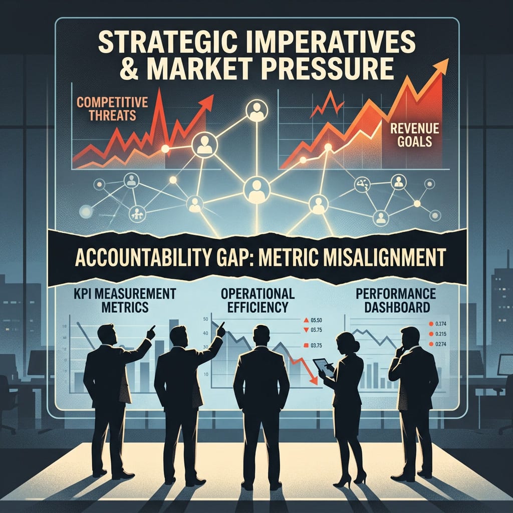 Een recente enquête onder 176 belasting- en financiële leiders, waaronder 18 CFO's of financiële directeuren, onthult een significant accountabiliteitsgap in de adoptie van kunstmatige intelligentie (AI) binnen belastingfuncties. Hoewel 88,6% van de tax teams druk ondervindt om AI te implementeren, hebben slechts 12,5% specifieke doelen of KPI's vastgesteld om deze adoptie te meten. Deze especificiteitskloof, en niet de beschikbaarheid van technologie, is het belangrijkste onderscheid tussen organisaties met rijpe AI-programma's en die zonder.